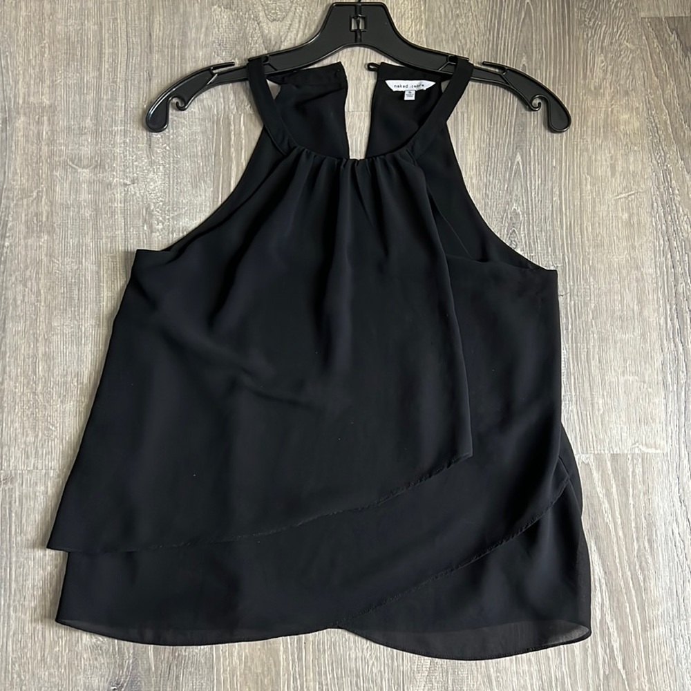Naked Zebra Sleeveless Top